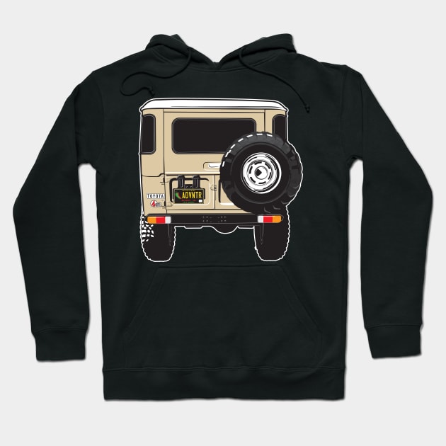 Landcruiser Backside Hoodie by Bulloch Speed Shop